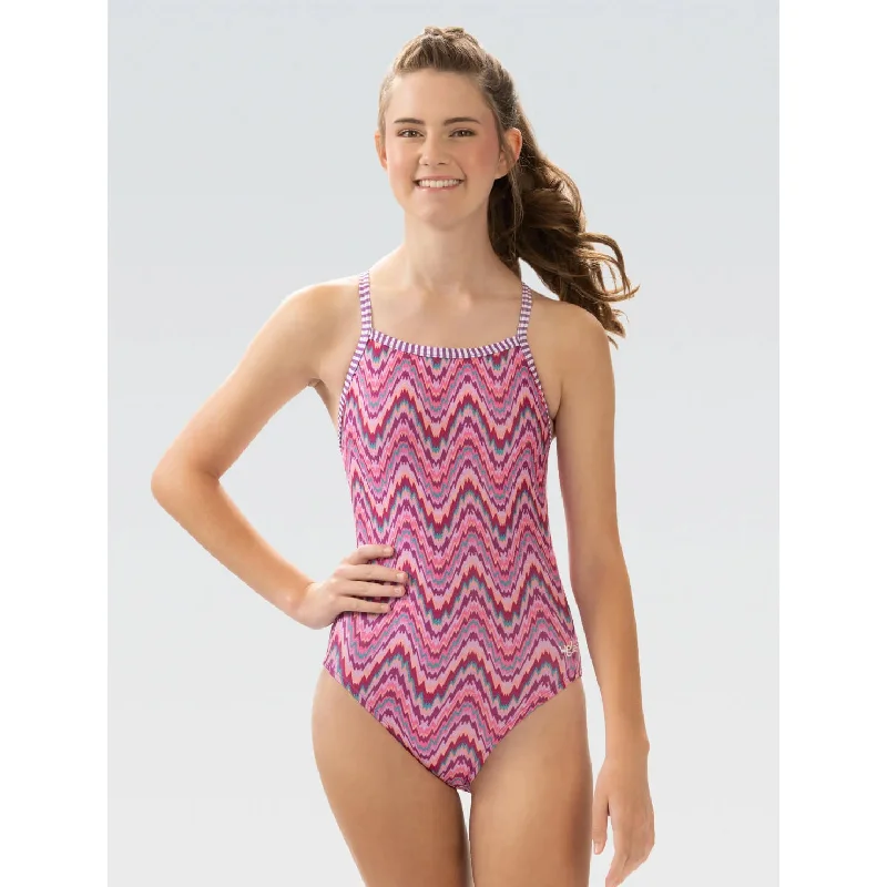 Dolfin Uglies Nomad V-Back One Piece Swimsuit Bold High-Cut Bikini