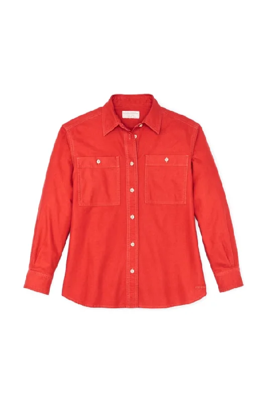 FILSON Field Chamois Shirt-- Print Jacquard Patchwork