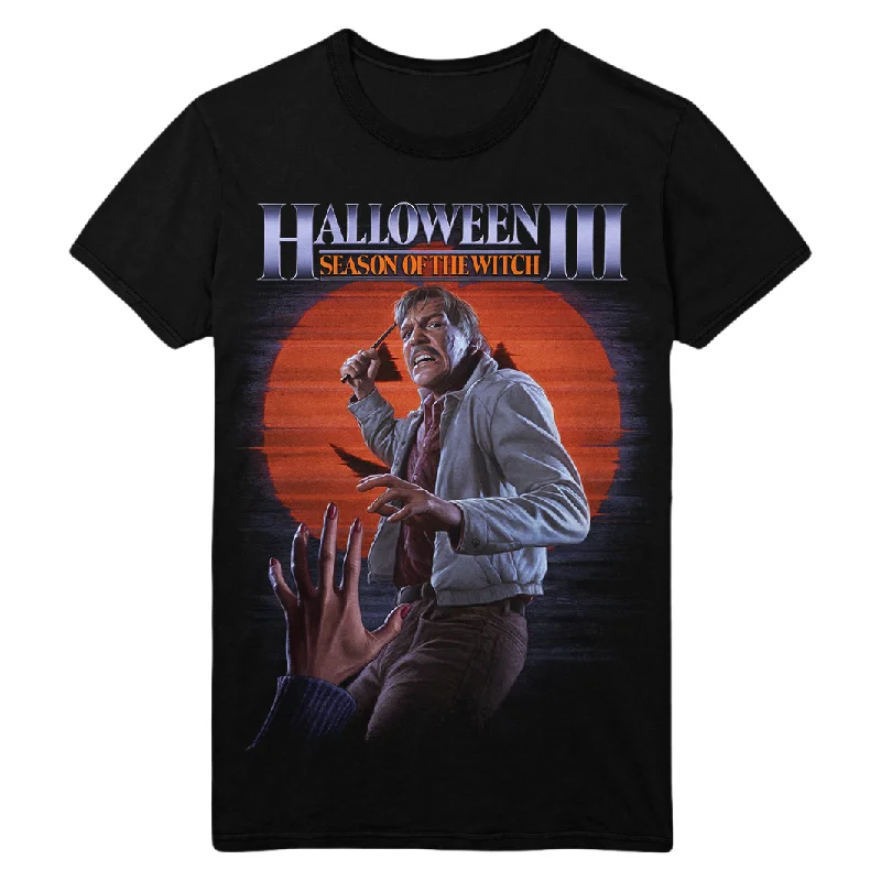 Halloween III: Daniel Challis T-Shirt-- Polka Dot Checkered Tartan