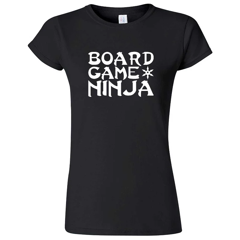 "Board Game Ninja" women's t-shirt-- Cozy Warm Stylish