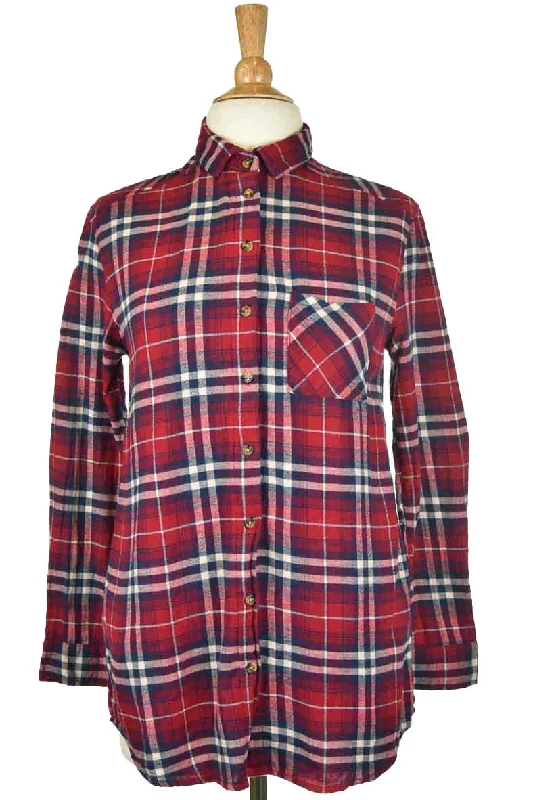 Polly & Esther Shirt-- Notch Collar Peter Pan Collar Cowl Neck