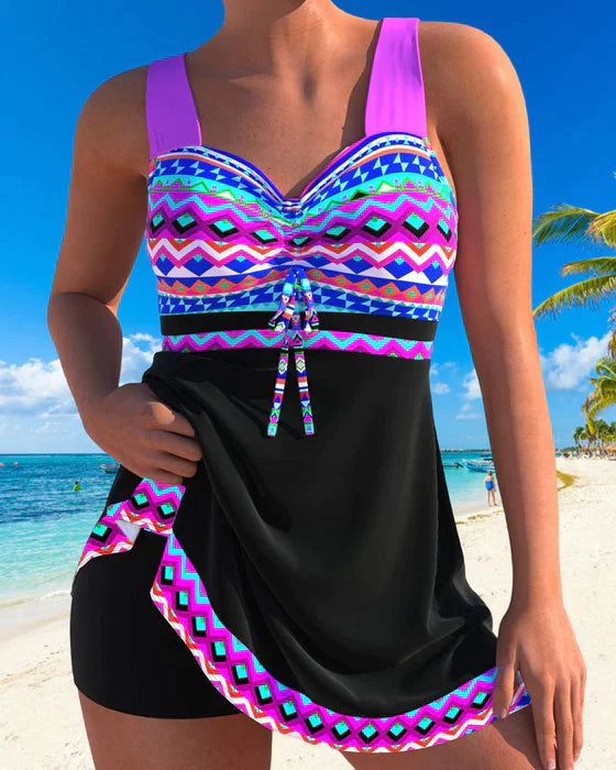 Ruth | Stylish and chic colorful swimsuit Chic Bikini Set