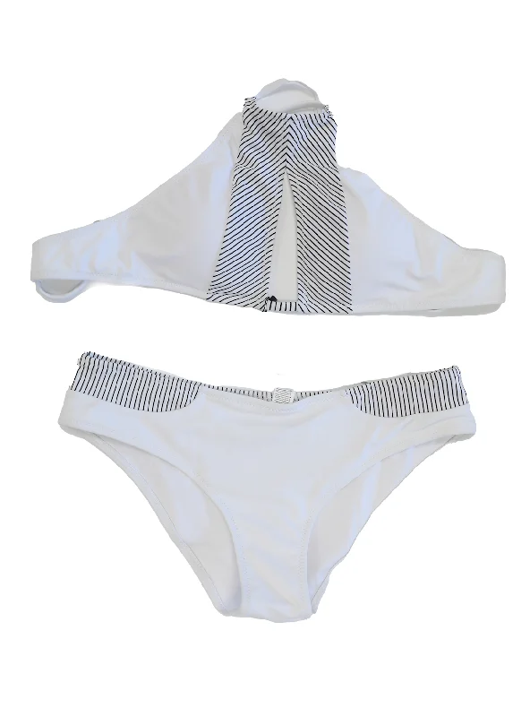 Aloha Ke Kai Swimsuit Color-Block Bikini