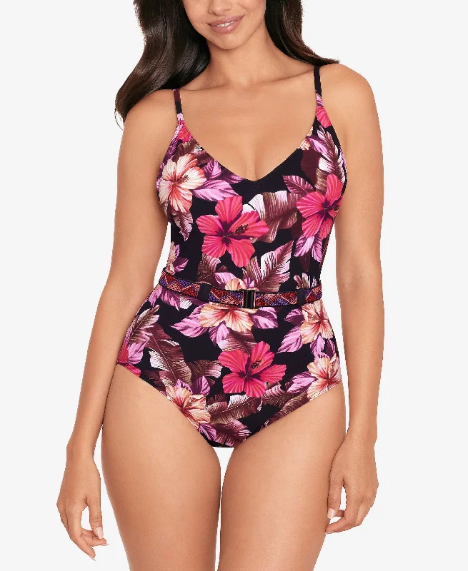 Mowie Lucky Charm One-Piece Swimsuit Chic Bikini Set