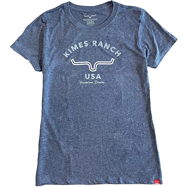 Kimes Ranch® Ladies Arch Vintage Navy T-Shirt ARCH-NAVY-- Modern Contemporary Chic