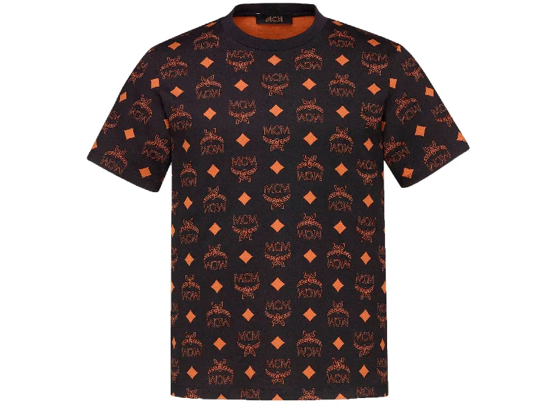 MCM Monogram T-Shirt in Black-- Cozy Warm Stylish