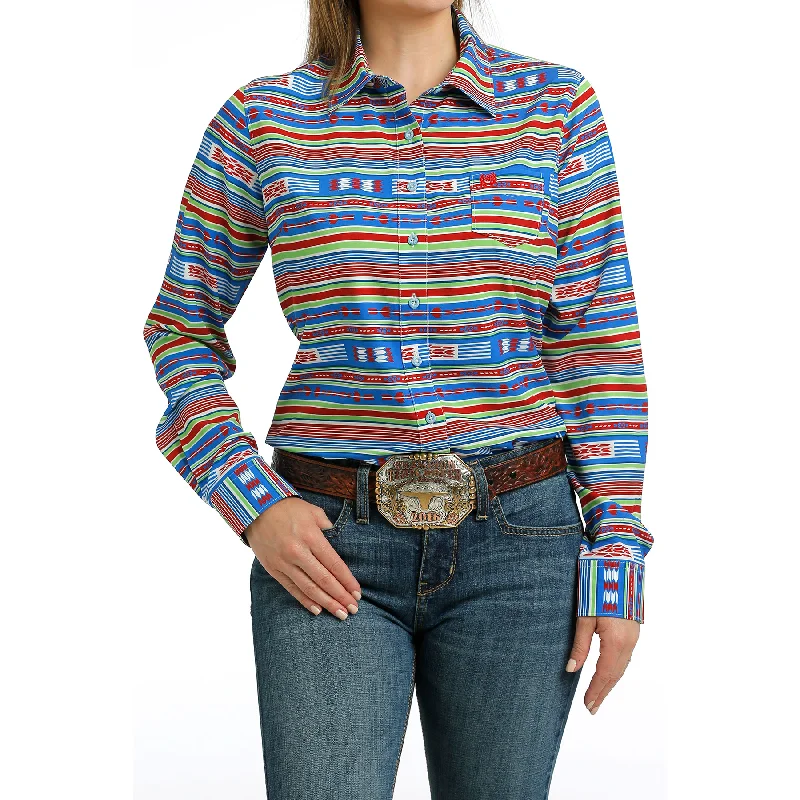 Cinch Ladies Multicolor ArenaFlex Button Down Shirt MSW9163019-- Houndstooth Herringbone Solid Cinch Ladies Multicolor ArenaFlex Button Down Shirt MSW9163019-- Houndstooth Herringbone Solid