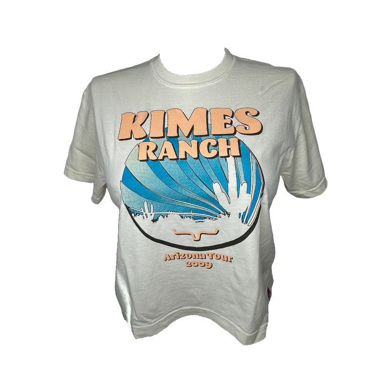 Kimes Ranch Ladies Psyche Tour Ivory Graphic T-shirt S24W12S3A0C0E5-- Graphic T-Shirt Round Neck Polyester Kimes Ranch Ladies Psyche Tour Ivory Graphic T-shirt S24W12S3A0C0E5-- Graphic T-Shirt Round Neck Polyester