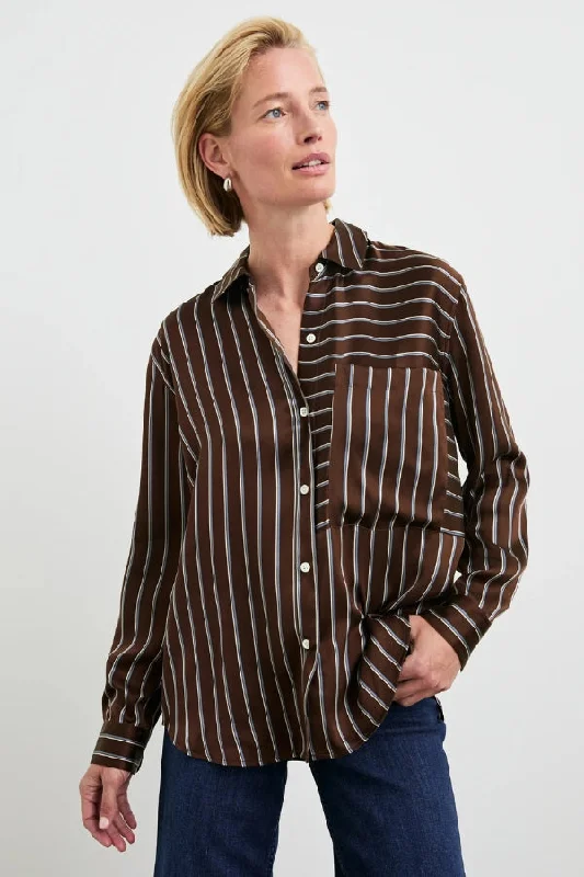 RAILS Spencer Shirt-- Print Jacquard Patchwork