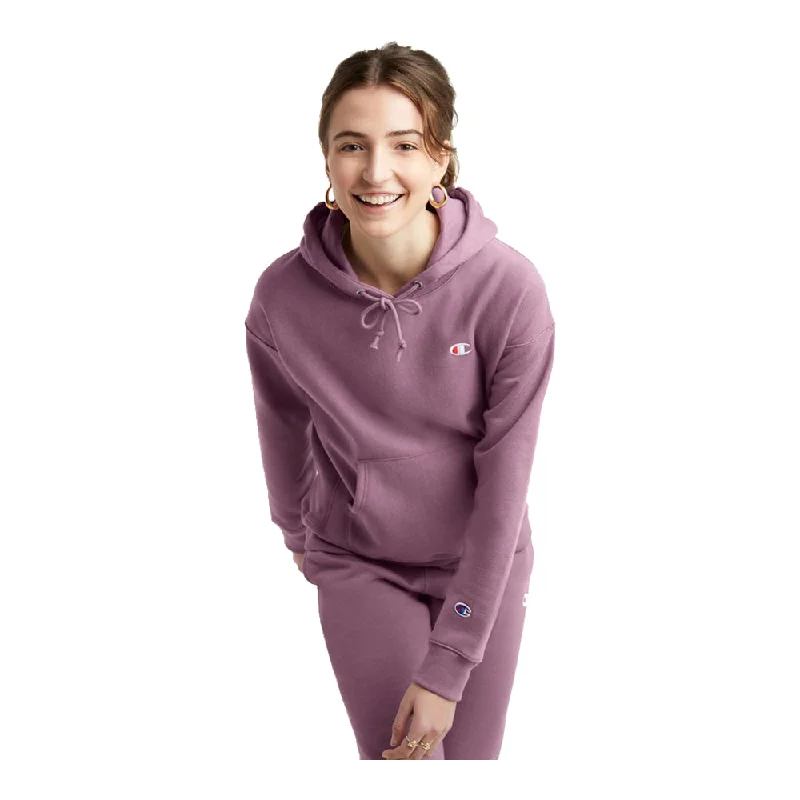 Champion Women's Reverse Weave Hoodie Hoodie with Bell Sleeves Flared Feminine