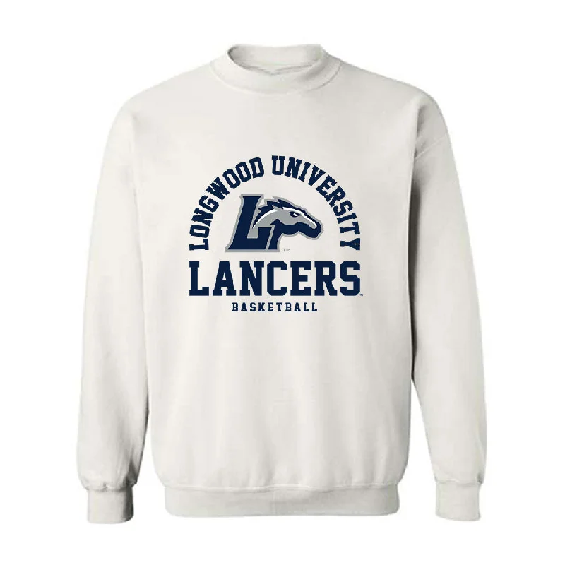 Longwood - NCAA Women's Basketball : Berkeley Whitten - Classic Shersey Crewneck Sweatshirt Hoodie with Exposed Zipper Edgy Industrial