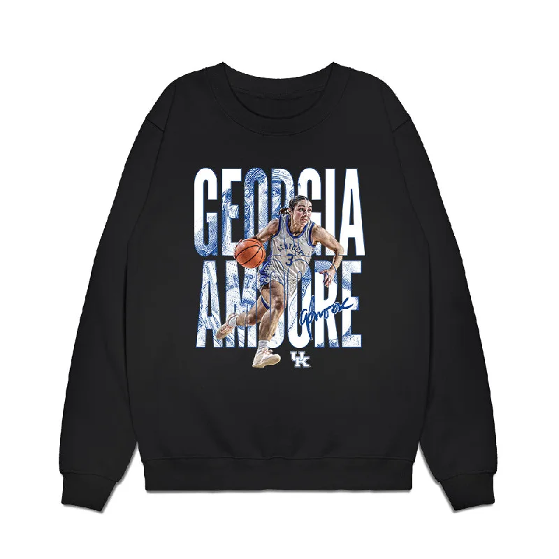 Kentucky - NCAA Women's Basketball : Georgia Amoore - Player Collage Premium Crewneck Sweatshirt Hoodie Crop Top Short Trendy Kentucky - NCAA Women's Basketball : Georgia Amoore - Player Collage Premium Crewneck Sweatshirt Hoodie Crop Top Short Trendy