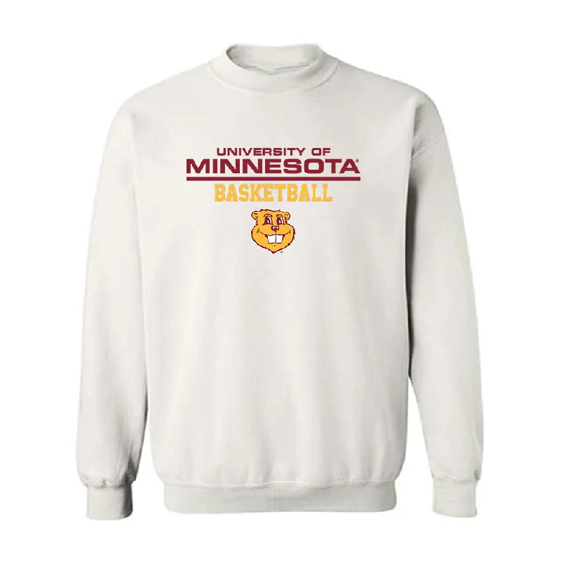 Minnesota - NCAA Women's Basketball : Maggie Czinano - Classic Fashion Shersey Crewneck Sweatshirt Hoodie with Rhinestones Sparkly Elegant