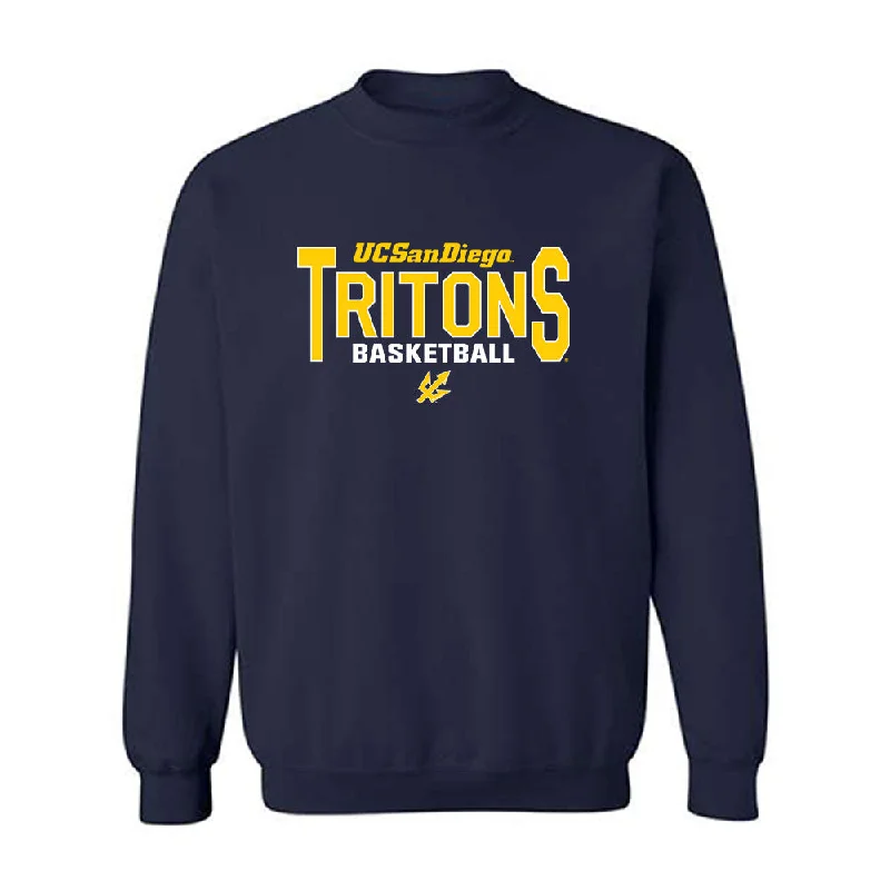 UCSD - NCAA Women's Basketball : Gabby Louther - Classic Shersey Crewneck Sweatshirt Hoodie with Thumb Holes Functional Cozy