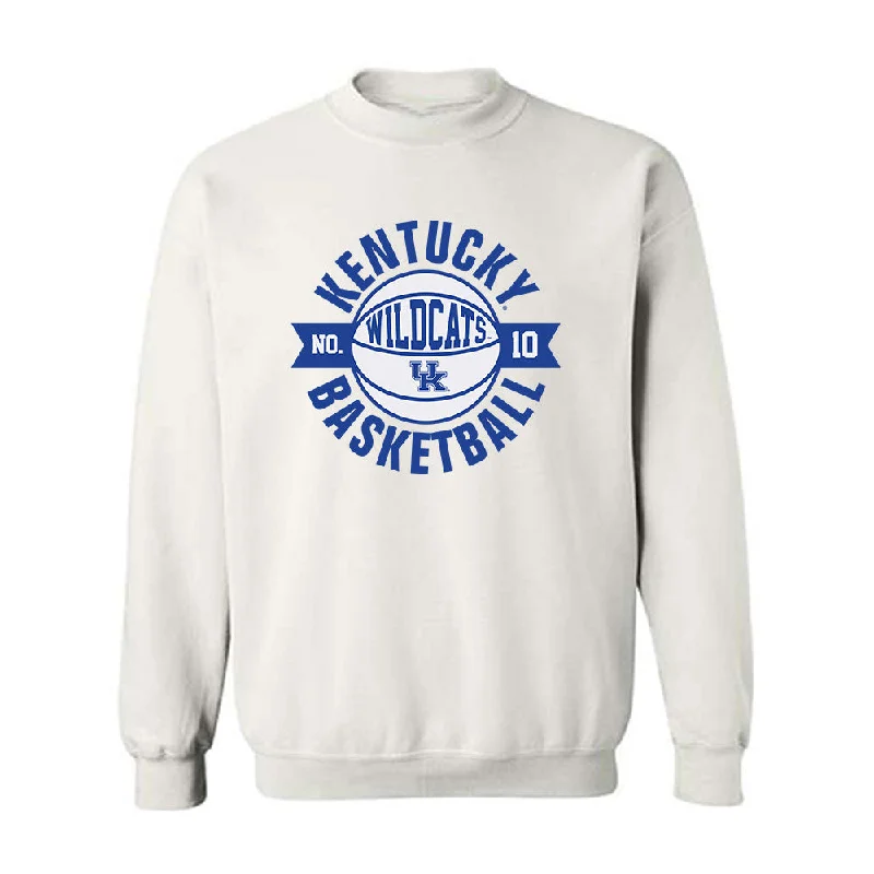Kentucky - NCAA Women's Basketball : Dazia Lawrence - Sports Shersey Crewneck Sweatshirt Hoodie with Hem Detail Decorative Unique Kentucky - NCAA Women's Basketball : Dazia Lawrence - Sports Shersey Crewneck Sweatshirt Hoodie with Hem Detail Decorative Unique