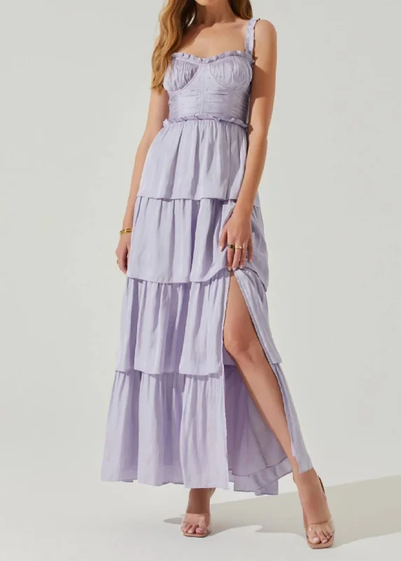 Tempany Dress In Lilac Tunics Designer luxury