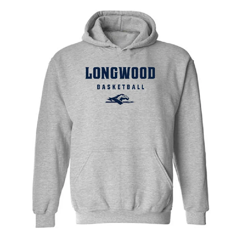 Longwood - NCAA Women's Basketball : Berkeley Whitten - Classic Shersey Hooded Sweatshirt Hoodie with Half-Zip Sporty Casual