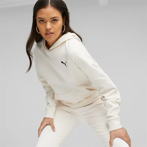 BETTER ESSENTIALS Hoodie FL Women Zip Hoodie Drawstring Kangaroo Pocket