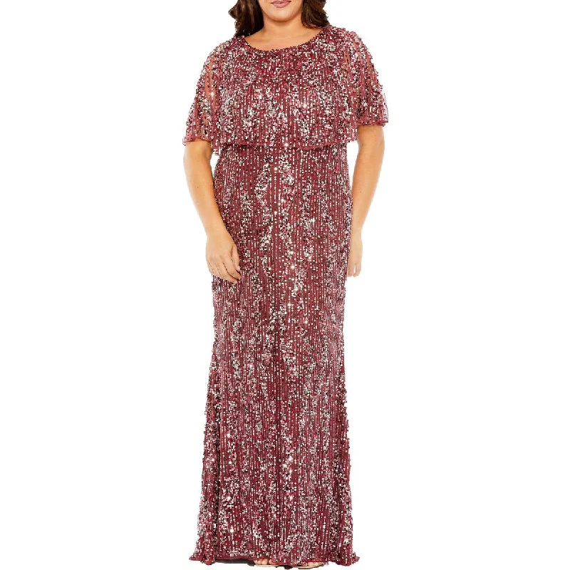 Womens Embellished Formal Evening Dress Tunic Top Casual