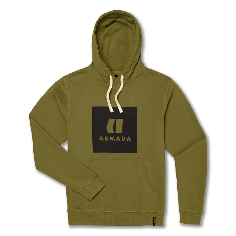 Armada - Icon Hoodie - Fatigue Hoodie with Frayed Bohemian Relaxed