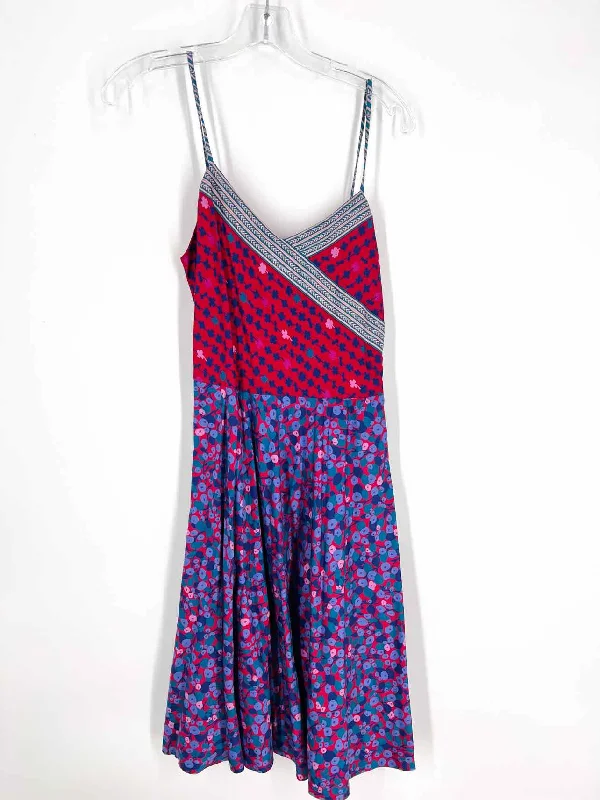 Marc Jacobs Size 2 Rd/Bl/Pk Floral Designer Dress Tunics Exclusive limited