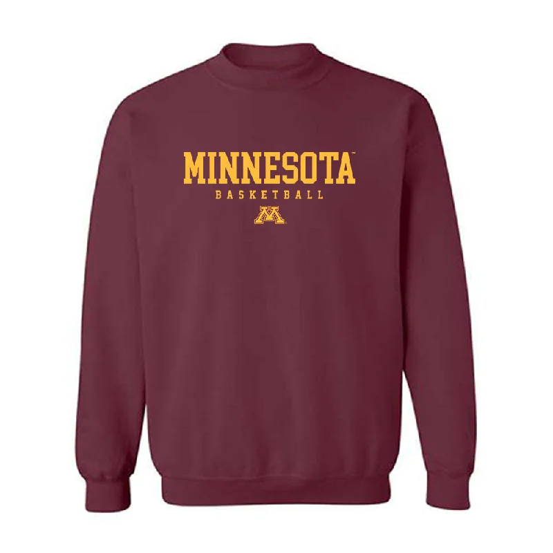 Minnesota - NCAA Women's Basketball : Annika Stewart - Classic Shersey Crewneck Sweatshirt Hoodie with Drop Shoulder Relaxed Streetwear Minnesota - NCAA Women's Basketball : Annika Stewart - Classic Shersey Crewneck Sweatshirt Hoodie with Drop Shoulder Relaxed Streetwear