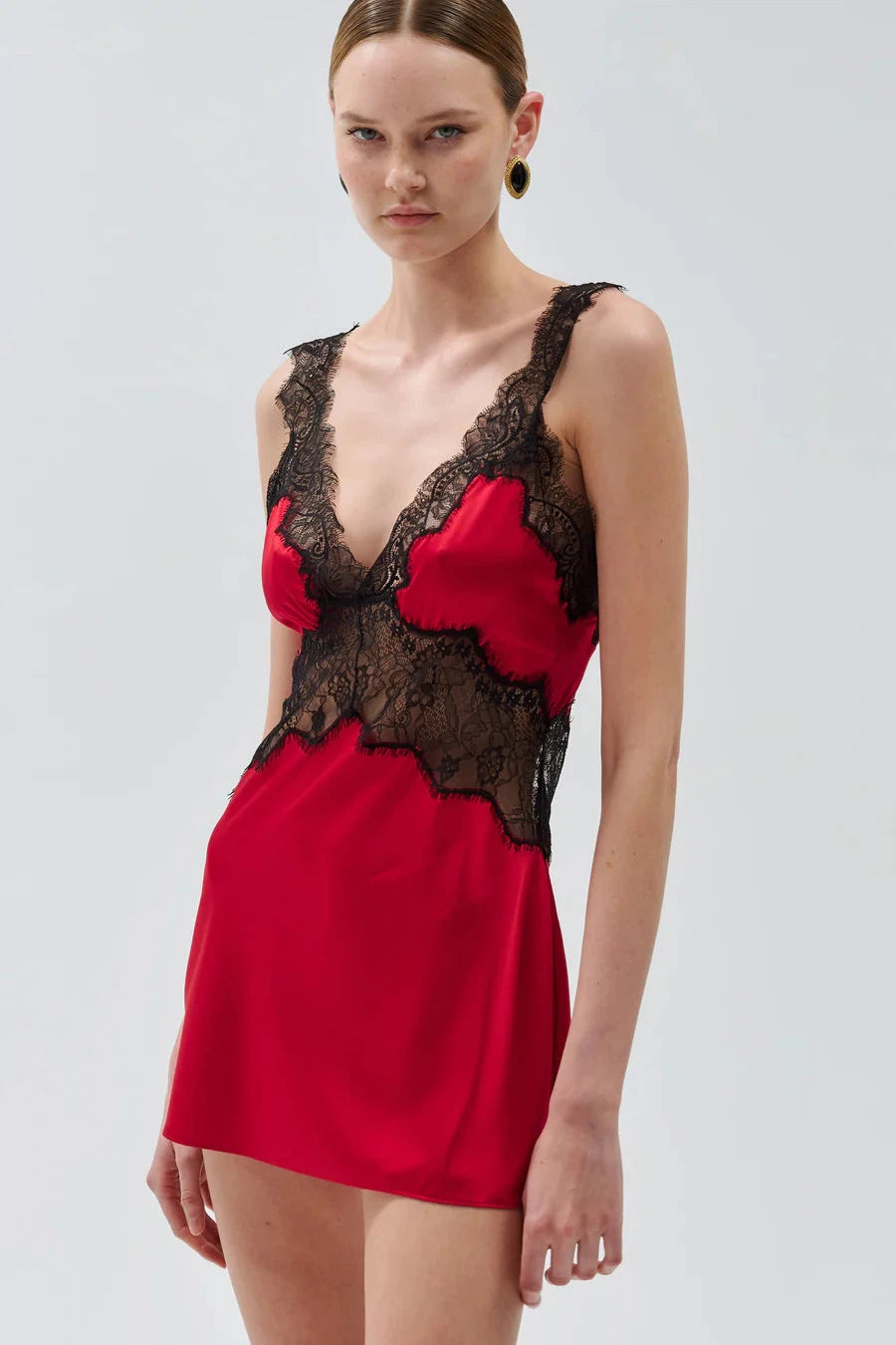 RONNY KOBO CLEO DRESS IN CHERRY Tunics Stylish modern