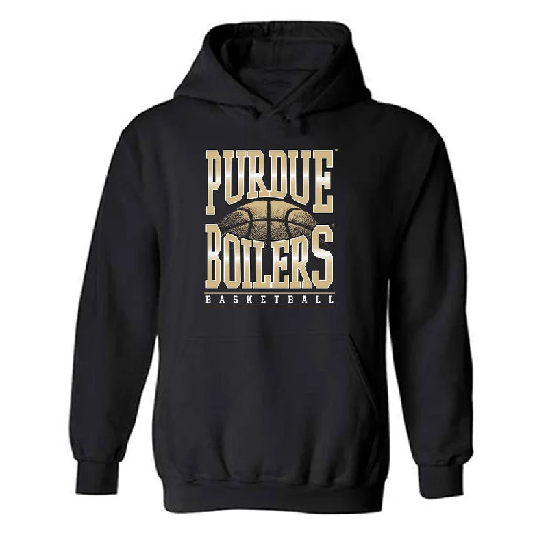 Purdue - NCAA Women's Basketball : Jordyn Poole - Sports Shersey Hooded Sweatshirt Hoodie with Slim Fit Tailored Modern