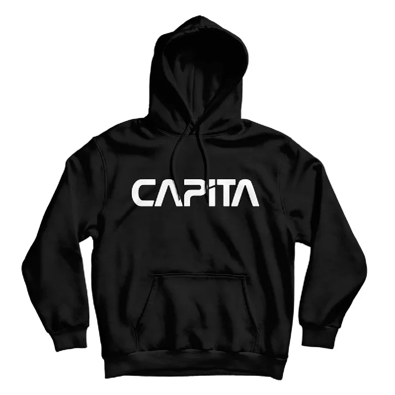 CAPiTA - Skull Hoodie - Black Hoodie with Earth Tones Natural Calm