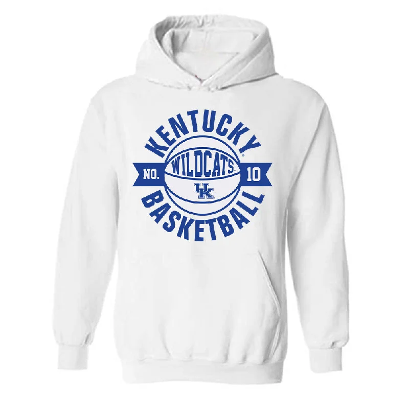 Kentucky - NCAA Women's Basketball : Dazia Lawrence - Sports Shersey Hooded Sweatshirt Hoodie with Slit Hem Functional Movement Kentucky - NCAA Women's Basketball : Dazia Lawrence - Sports Shersey Hooded Sweatshirt Hoodie with Slit Hem Functional Movement