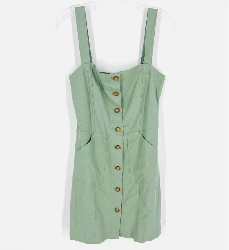 Size S Sage/Brown Button(s) Dresses Dress Tunics Recommended stylist