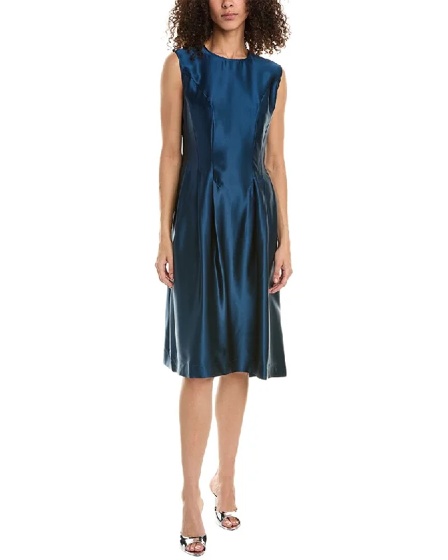 Frances Valentine Florencia Silk Shift Dress Tunics Running lightweight