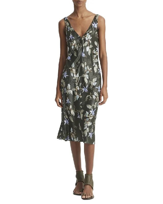 Vince Bellflower Slip Dress Tunics Luxurious high-end