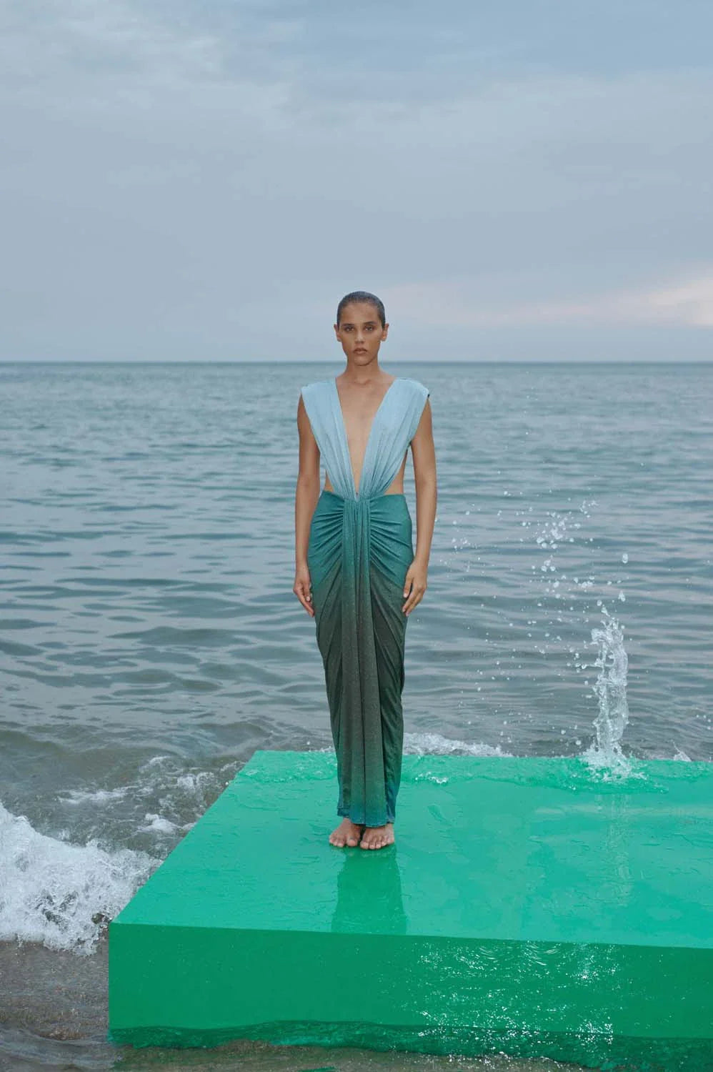 BAOBAB NIA DRESS IN OCEAN TIDES Tunics Prom sequined
