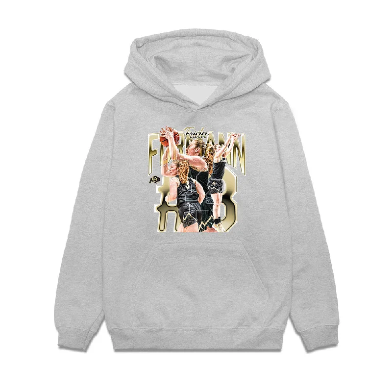 Colorado - NCAA Women's Basketball : Frida Formann - Premium Hooded Sweatshirt Hoodie with Tie-Dye Psychedelic Retro Colorado - NCAA Women's Basketball : Frida Formann - Premium Hooded Sweatshirt Hoodie with Tie-Dye Psychedelic Retro
