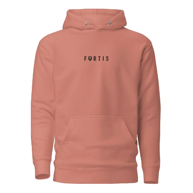 Fortis Icon Hoodie Hoodie with Hem Patch Decorative Personalized