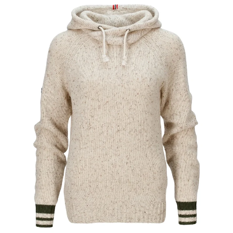 Amundsen Sports - Women's Heroes Hoodie - Natural Hoodie with Raw Hem Edgy Unfinished
