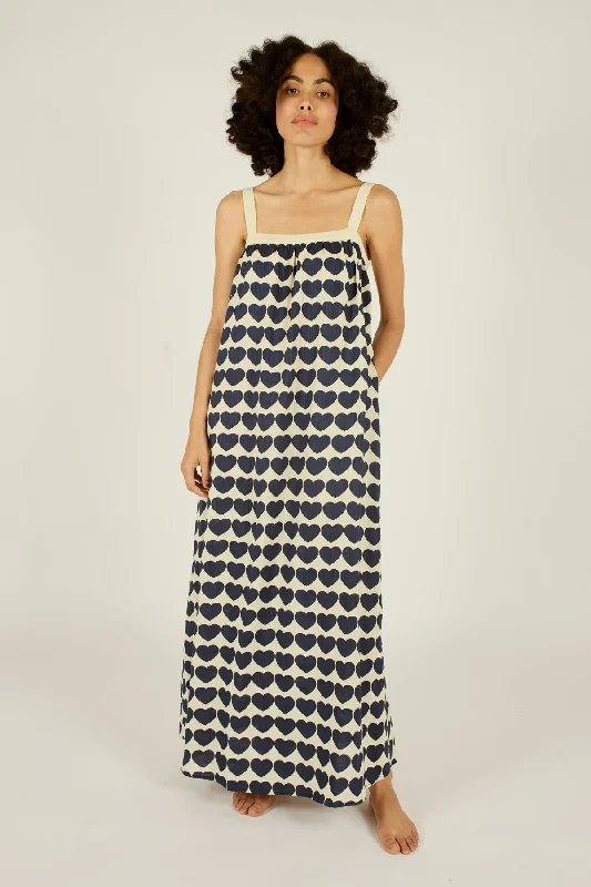 Traffic People - Love Me Do, Thandie Dress in Navy - LMD12848008 Tunics Seasonal trendy