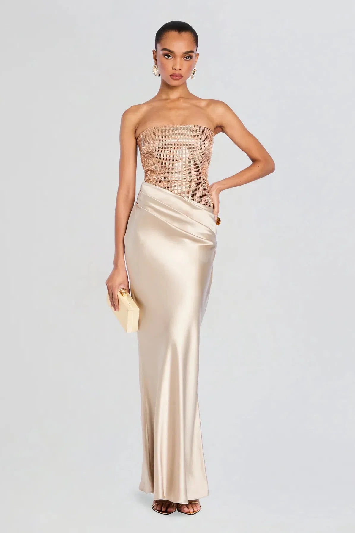 RETROFETE ALEXANDRA DRESS IN LATTE Tunics Solid Classic