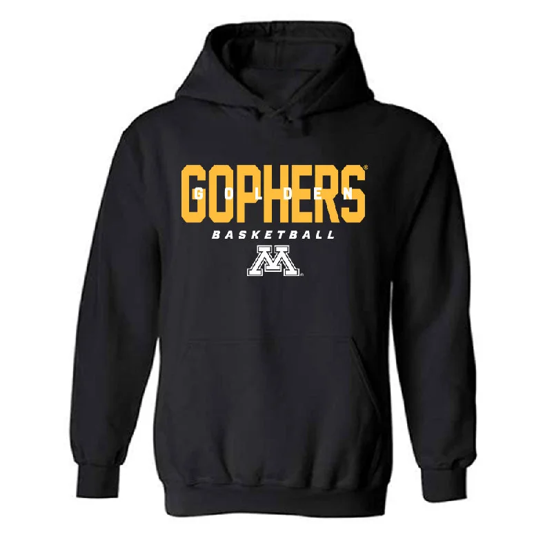 Minnesota - NCAA Women's Basketball : Kennedy Klick - Classic Fashion Shersey Hooded Sweatshirt Hoodie with Raw Hem Edgy Unfinished