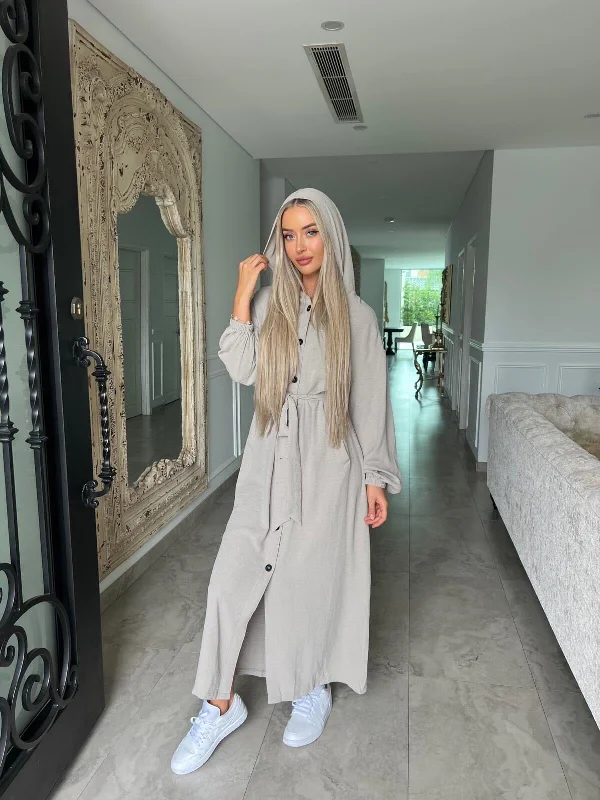 Hoodie Abir Dress Hoodie Crop Top Short Trendy