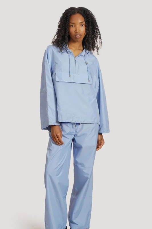 All-Weather Waterproof Technical Hoodie & Jogger Set Hoodie with Ribbed Hem Stretchable Secure