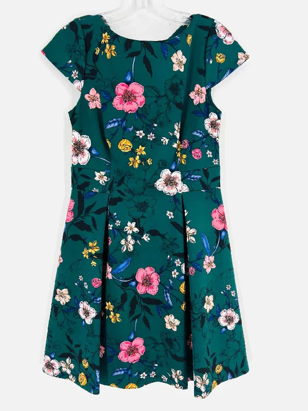 Vince Camuto Size 8 Green/Multi Floral Dresses Dress Tunics Favorite customer