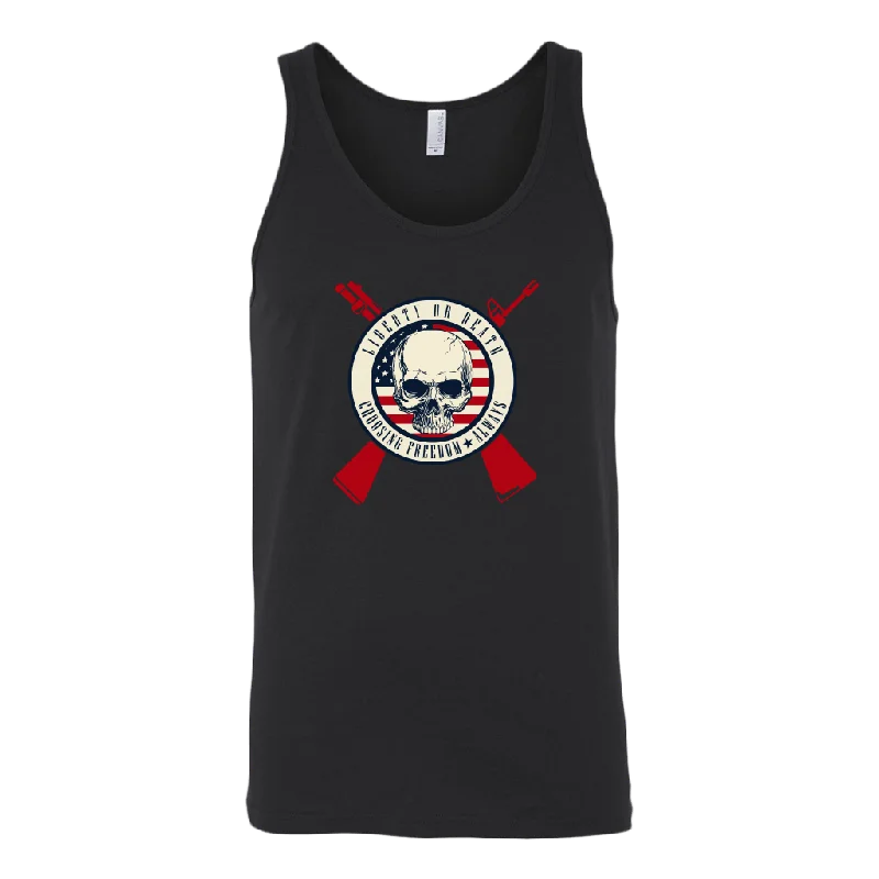 Liberty Or Death Tank Top slim fit tank