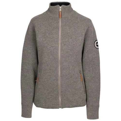 Trespass Womens/Ladies Tinahely Fleece Jacket Zip Front Button Front Snap Front