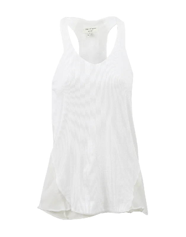 Chieftan Scoop Neck Tank ribbed tank top