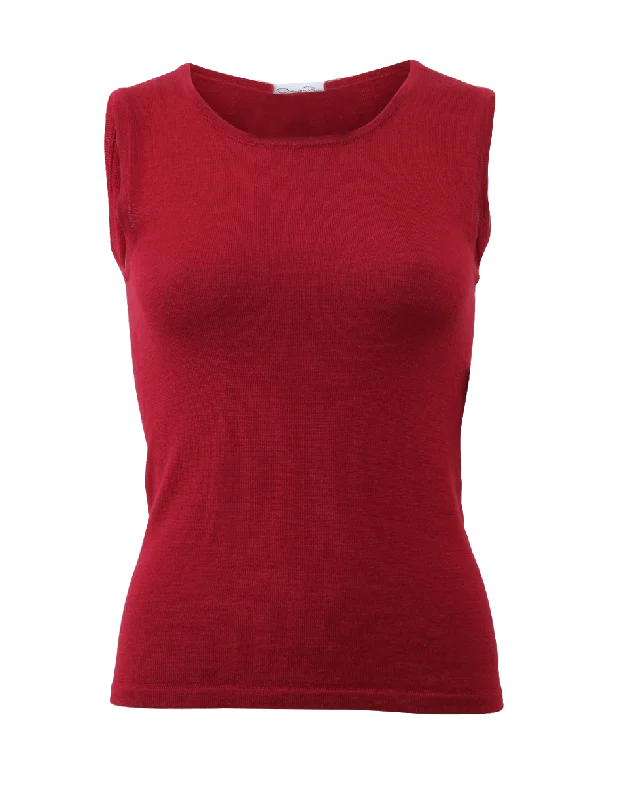 Cashmere Tank lime green tank