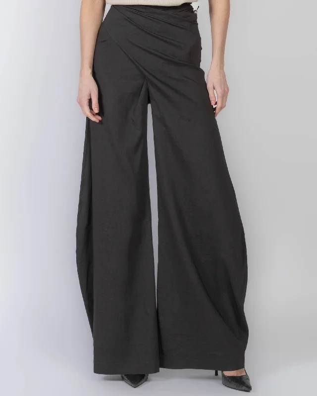 Mite Pants Elegant Wool Trousers