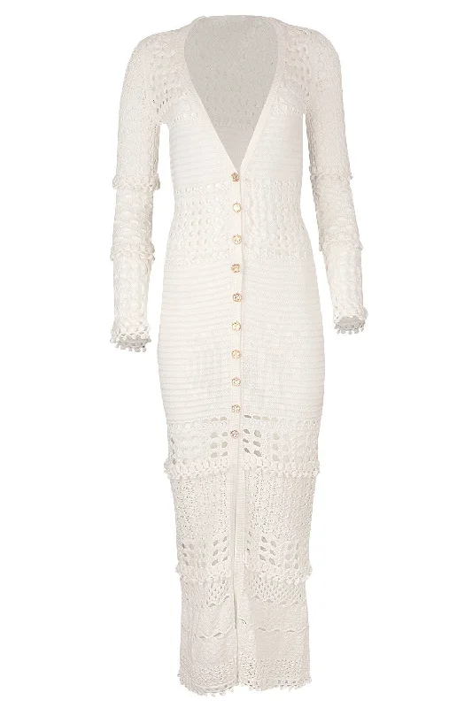 Alaia Cardigan Velvet Chenille Corduroy