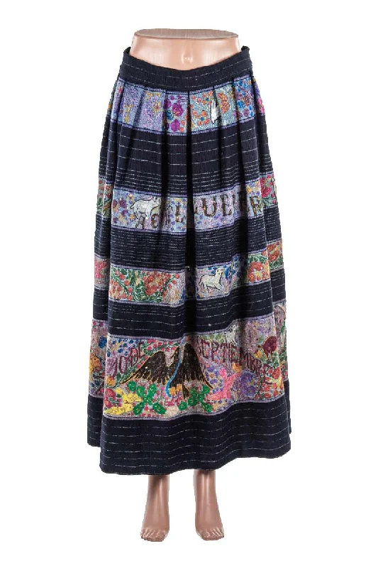 Acatlan Guerrero Skirt chiffon skirt delicate